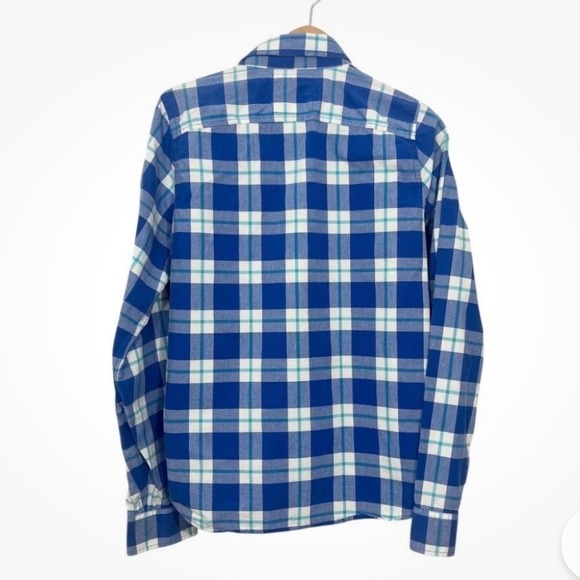 Hollister Plaid Button Down Shirt Lot Of 4 Men's Size M Long Sleeve 90's  Y2K - Picture 3 of 13